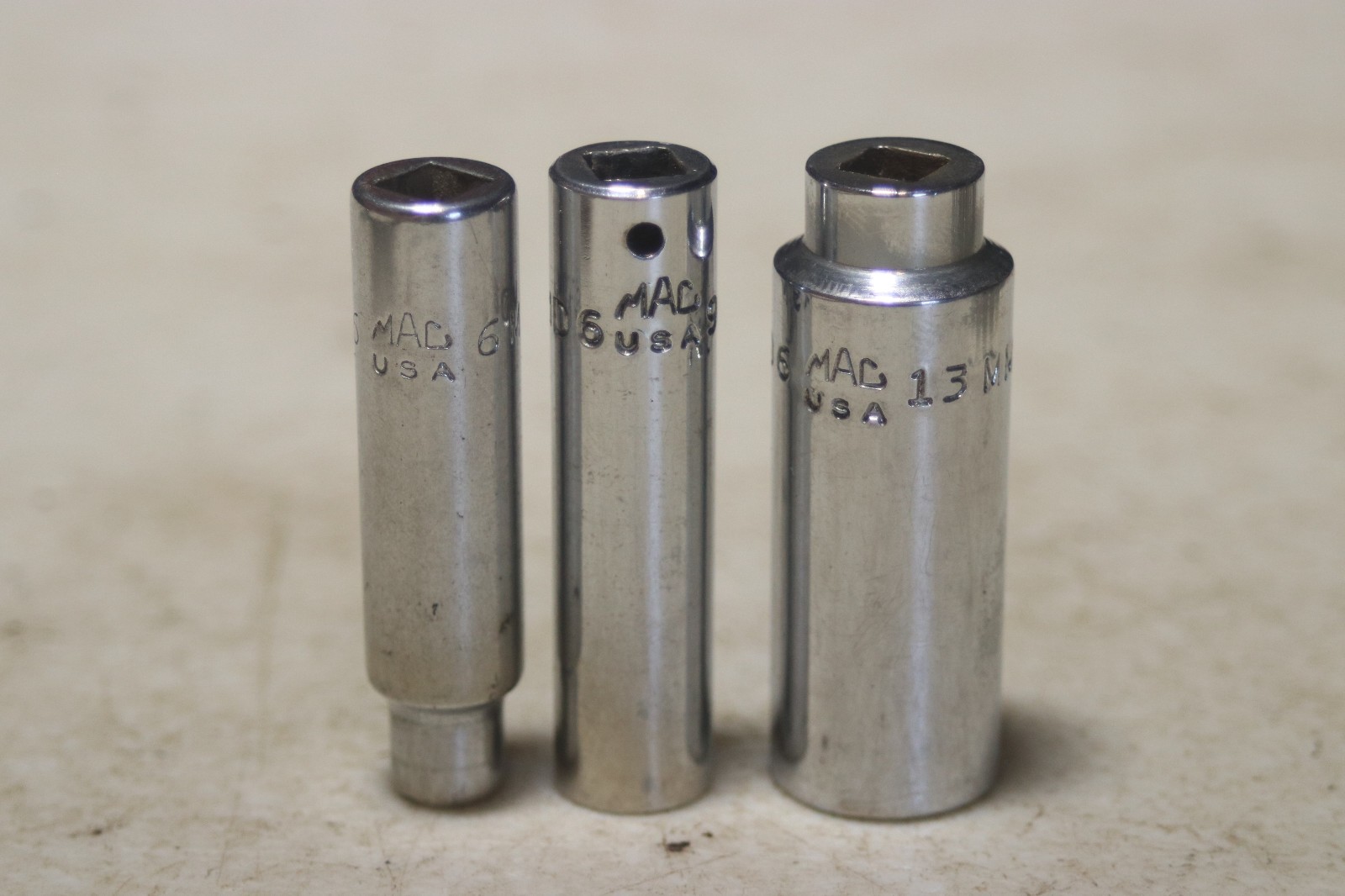 MAC Tools 1/4 Inch Drive Socket Lot 27 Pieces ALL Different SAE Metric