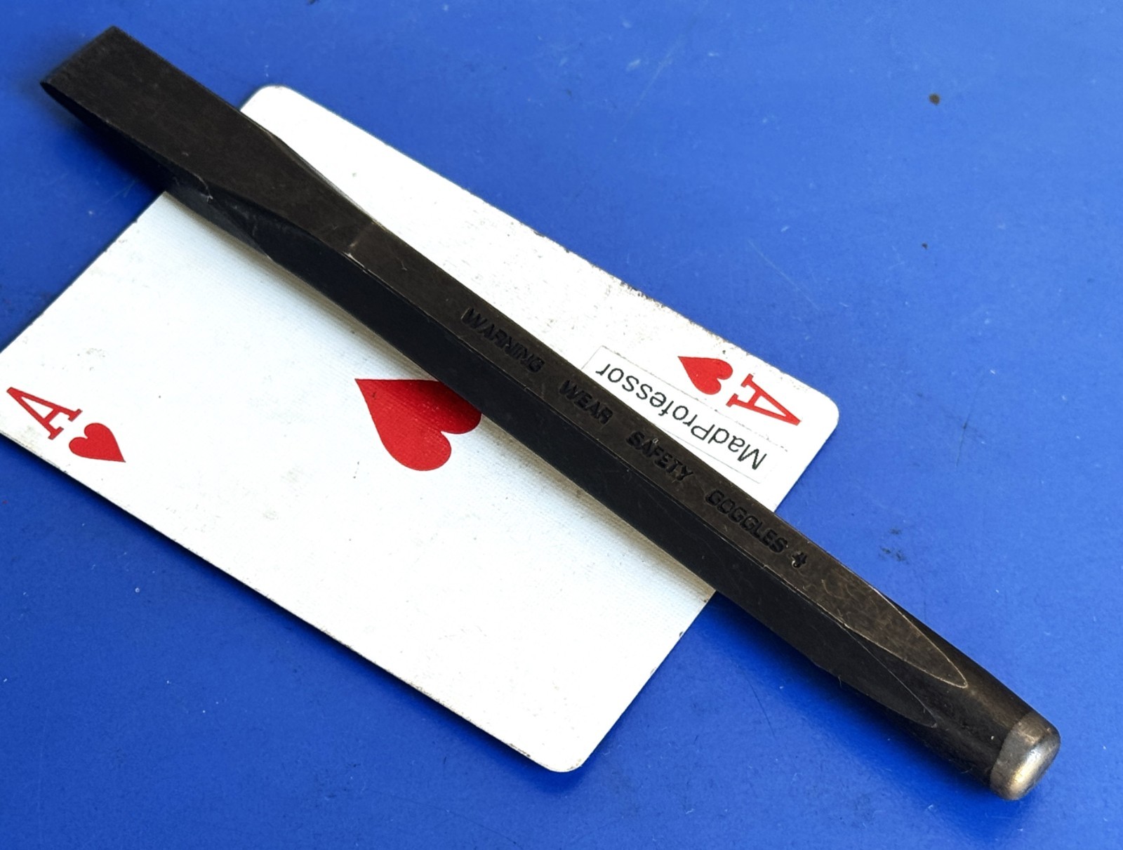 Snap-on Tools USA 1/2″ Edge Flat Chisel 6″ Long 7/16″ Hex Stock PPC816B NEW 2025
