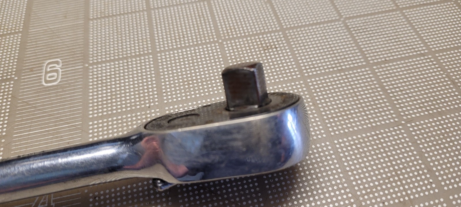 MAC XR8 – 3/8″ Drive Pear Head Ratchet – USA 7.5” Long