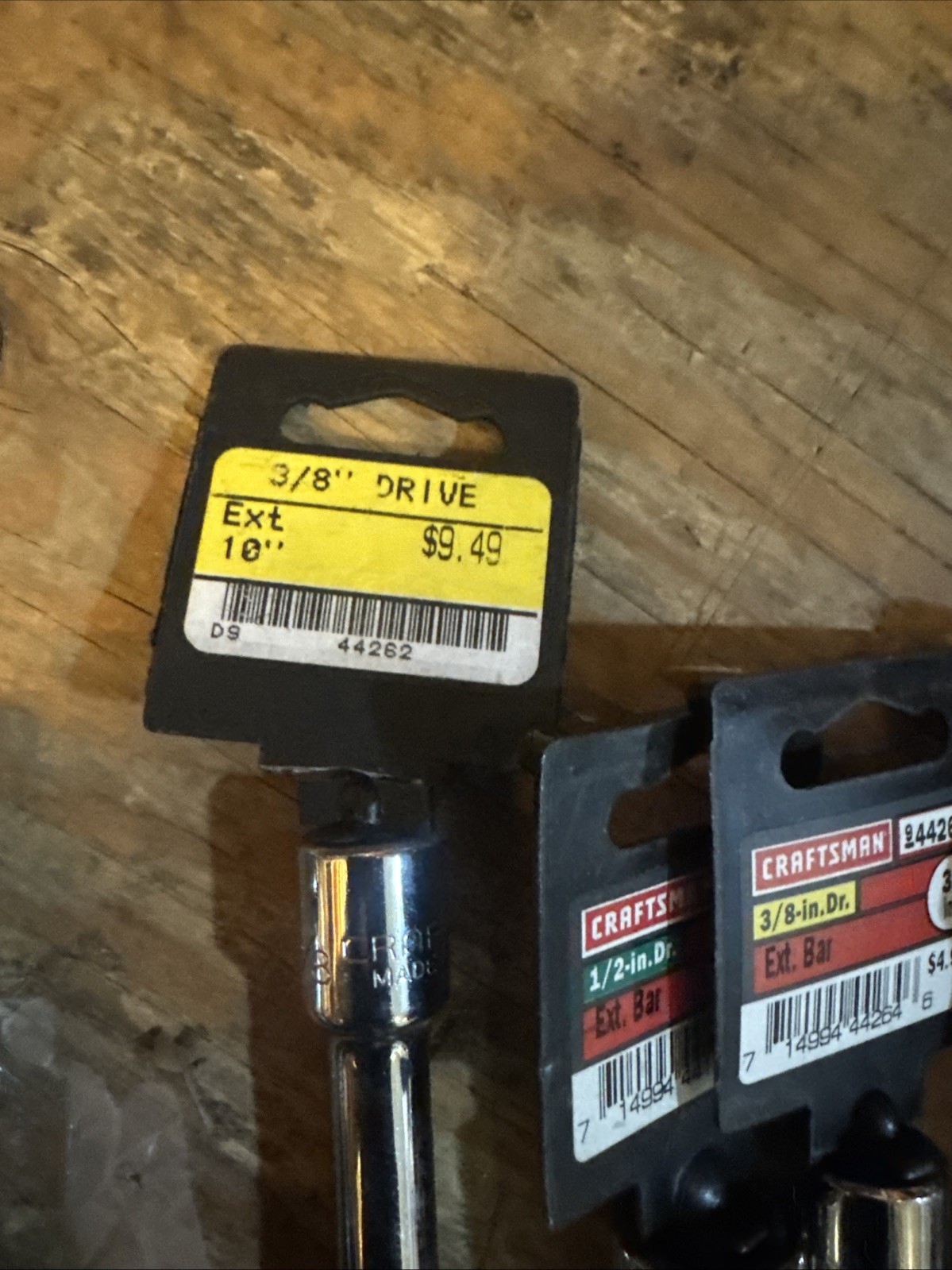 Assorted Craftsman Drive Extension and Adaptors