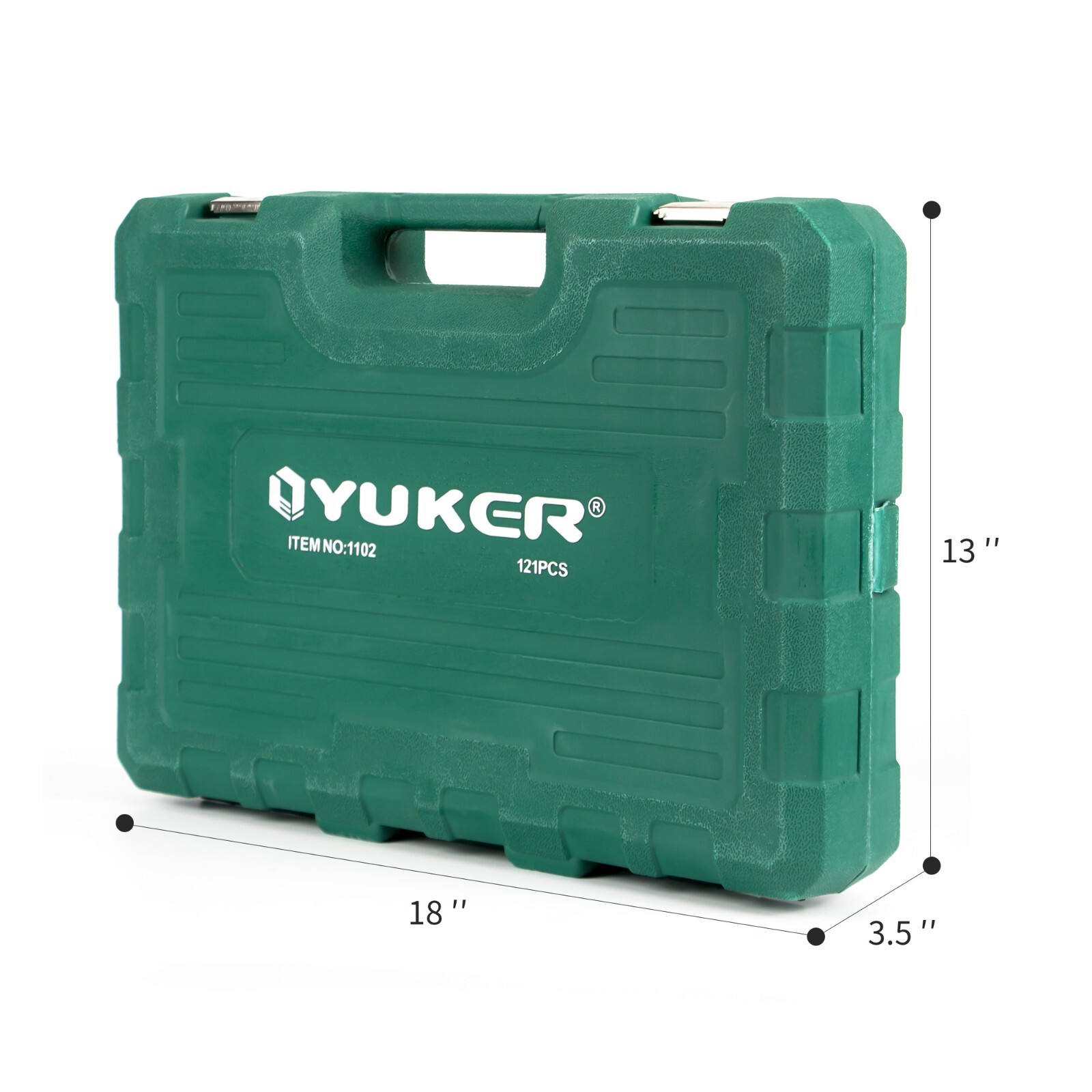 121-Piece Socket Set,1/2»+3/8»+1/4» Drive ,Metric,4-32mm,CR-V,LifeTime