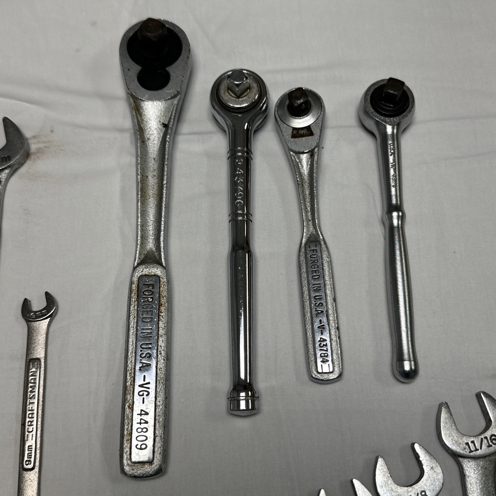 Craftsman assorted metric and standard wrench, Wratchet, Socket Lot (124 Pieces)