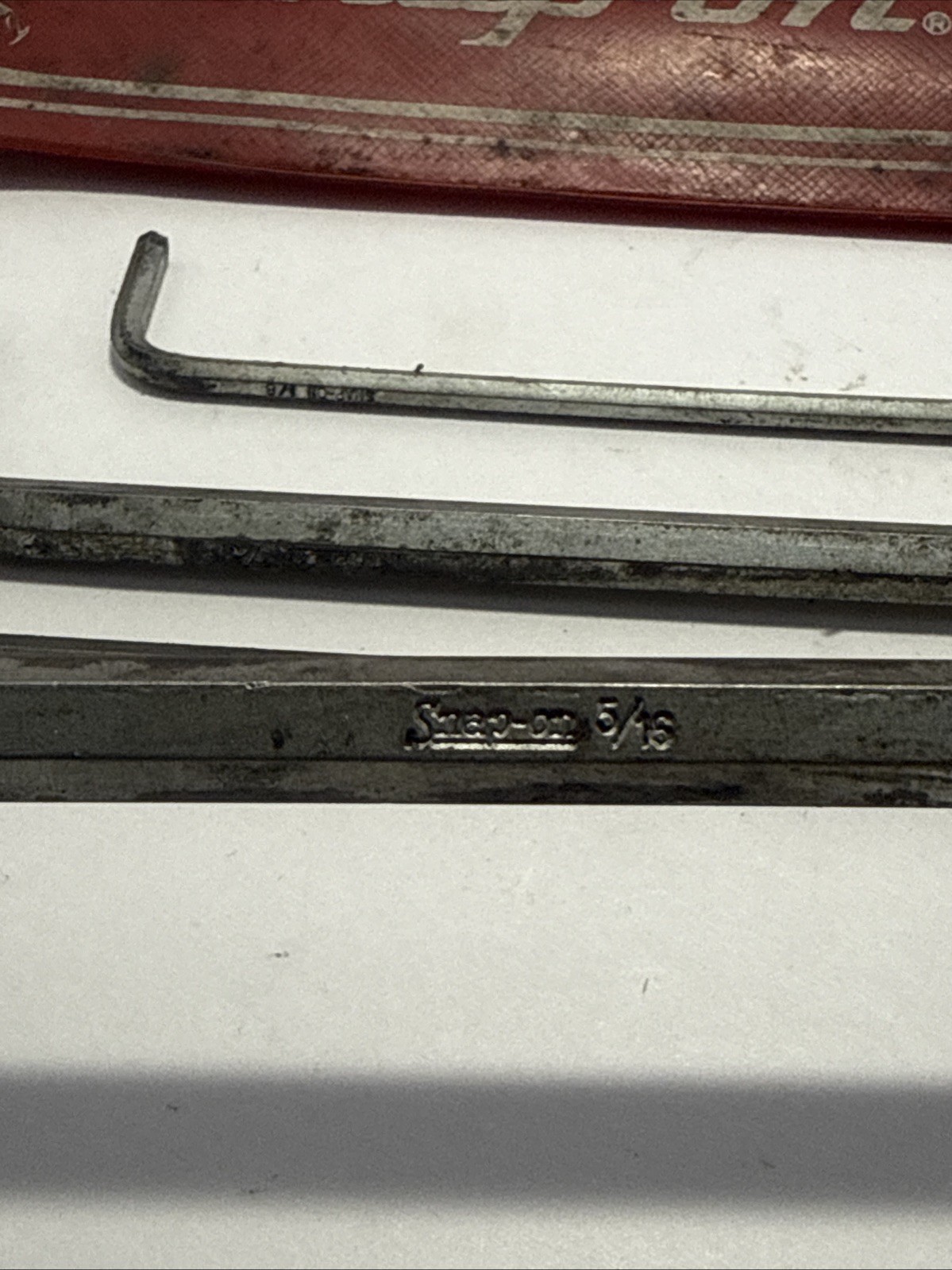 Snap On C15B Incomplete SAE Allen Set. SEE PHOTOS