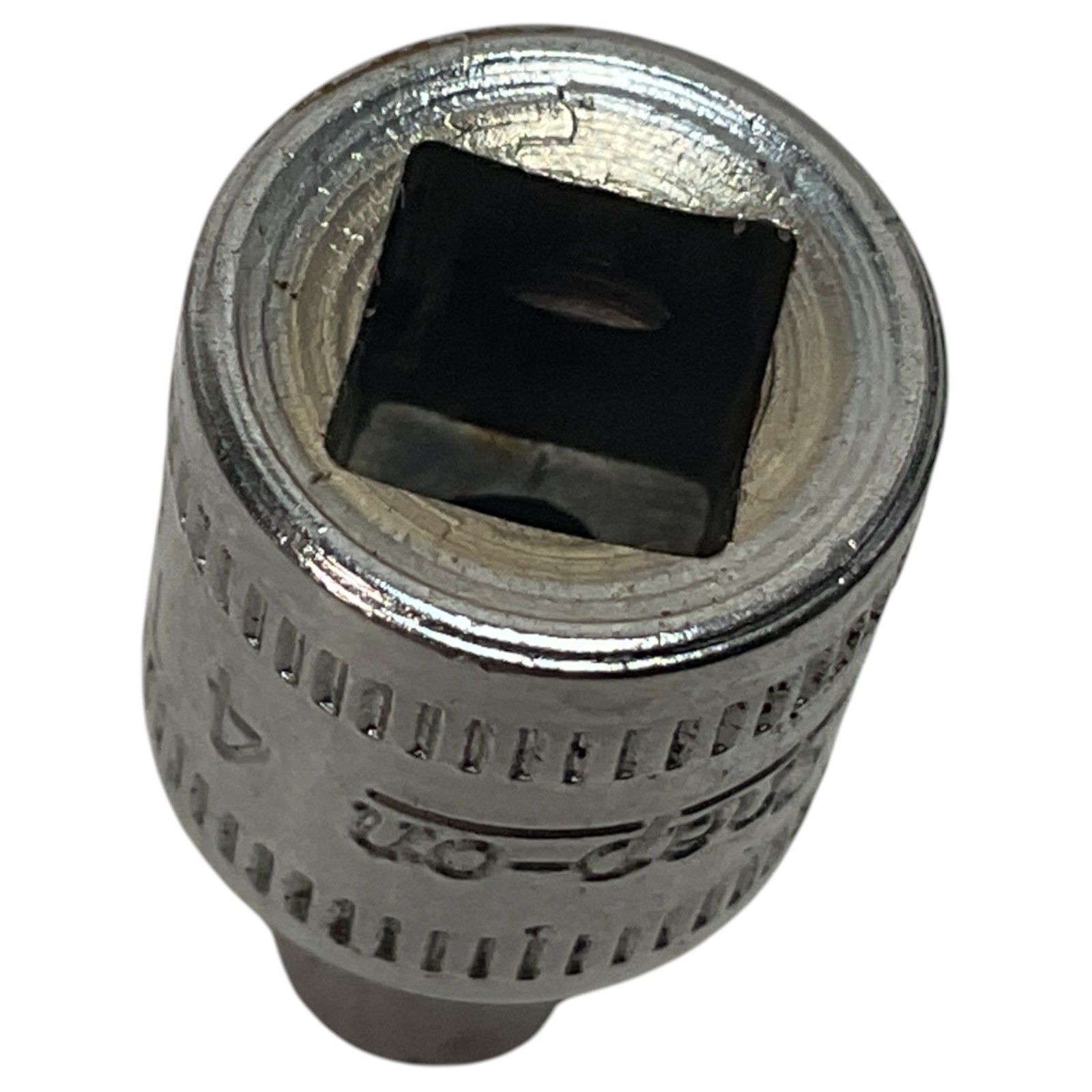 Snap-On TMM4 4mm 6 Point 1/4″ Drive Shallow Chrome Socket USA Tool Snap On Tools
