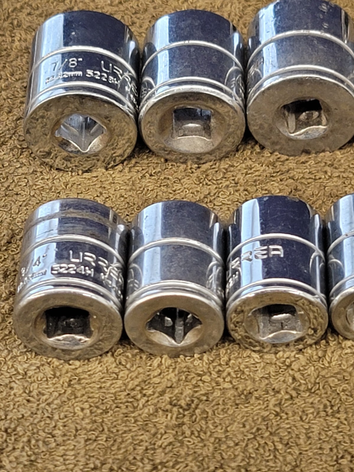 28 URREA Socket Extension 3/8 1/2 1/4 12mm 21mm 7/8 13/163/4 5/8 Sae Metric Set