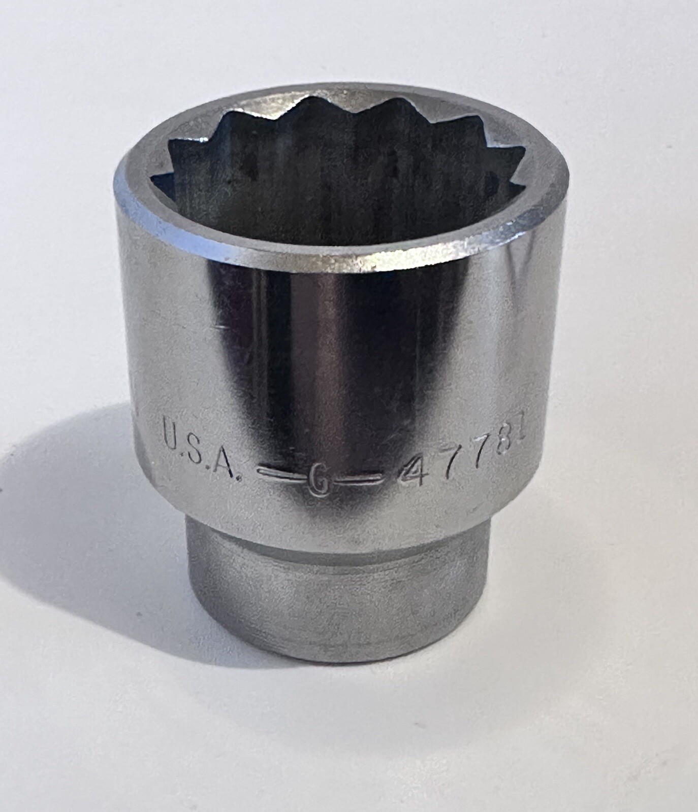 CRAFTSMAN 3/4″ DRIVE 12Pt 1 7/16″ Shallow Socket G47781 & 3/4to1/2 Adapter 4271