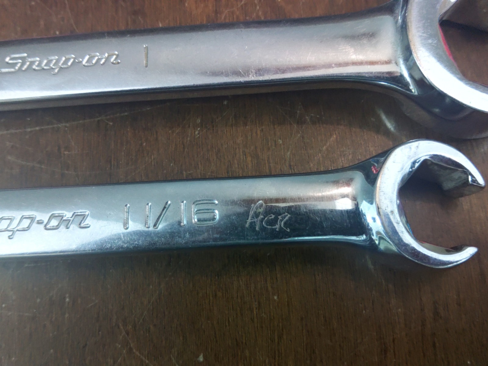 Snap On SAE Line Flare Nut Wrench Set 3 Pc 5/8 to 1-1/8 USA RXFS – Owner’s Marks