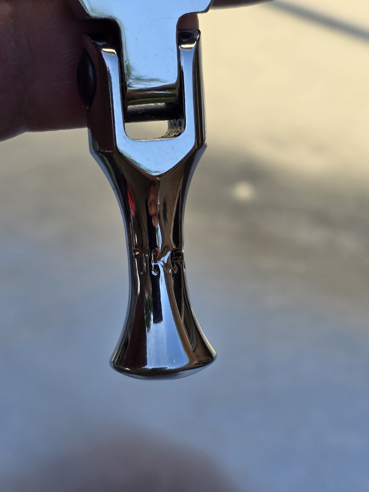 Snap On TKF72 3/8″ Drive Stubby Flex Head Ratchet on a 1/4 Drive Body