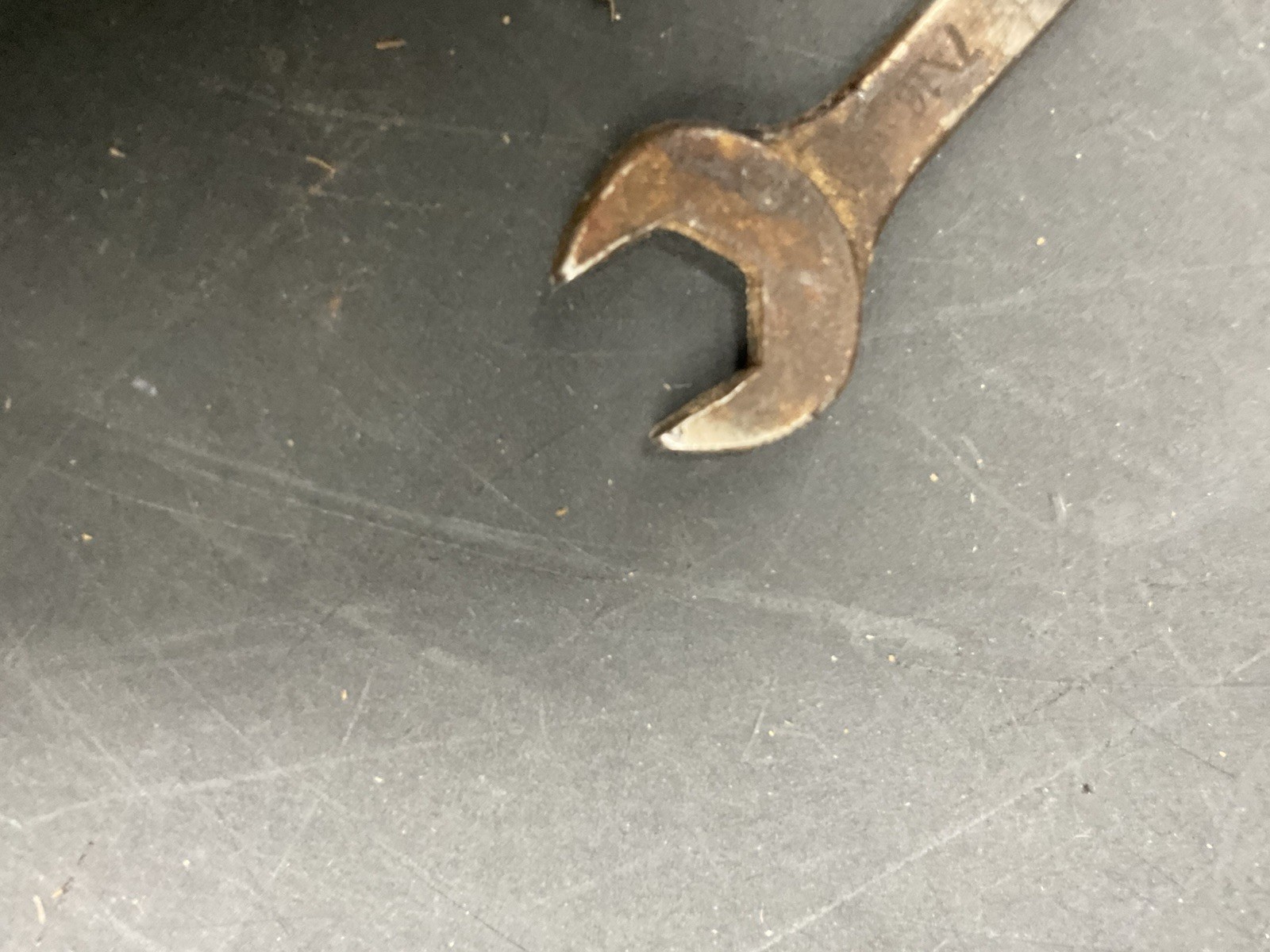 Vintage Mac Tools CH14 5″ long SAE 7/16″ 6 point combination wrench