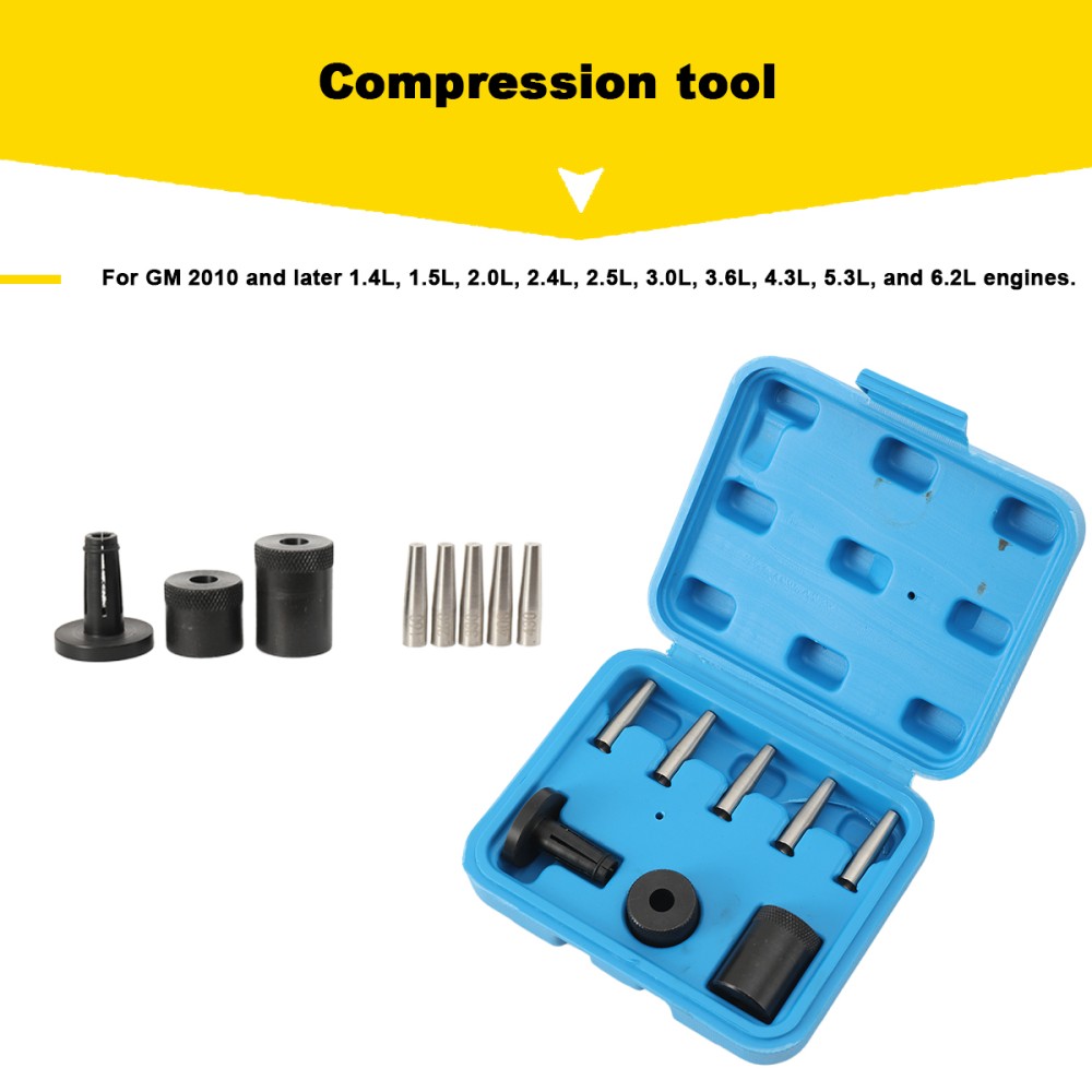34720 Injector Seal Installer Kit 8Pcs For Many Ford, GM and Subaru Engines