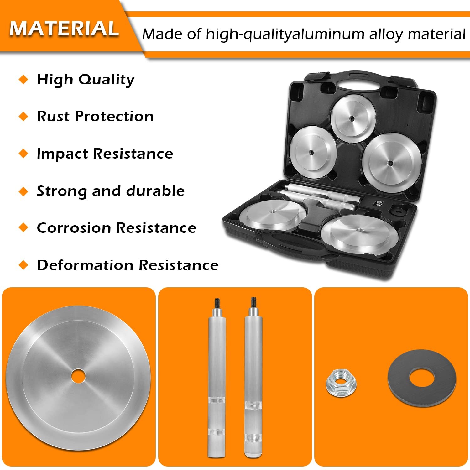 61850 Truck Hub Seal Installer Kit for Class 7 & Class 8 Trucks, Trailers