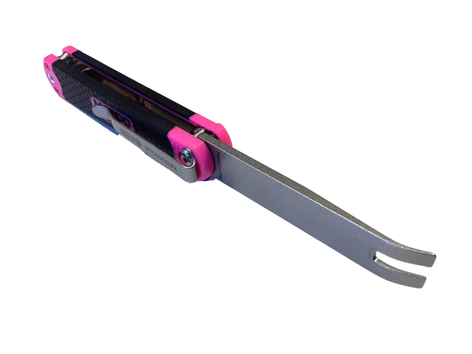 Matco Tools NEW PINK Compact Folding Pocket Snap Locking Clip Lifter MTCEDCCLPK