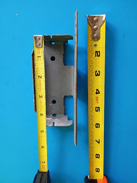 Quantity 6 Metal framing Door Clip / anchors 6.5 x 4.75 inches