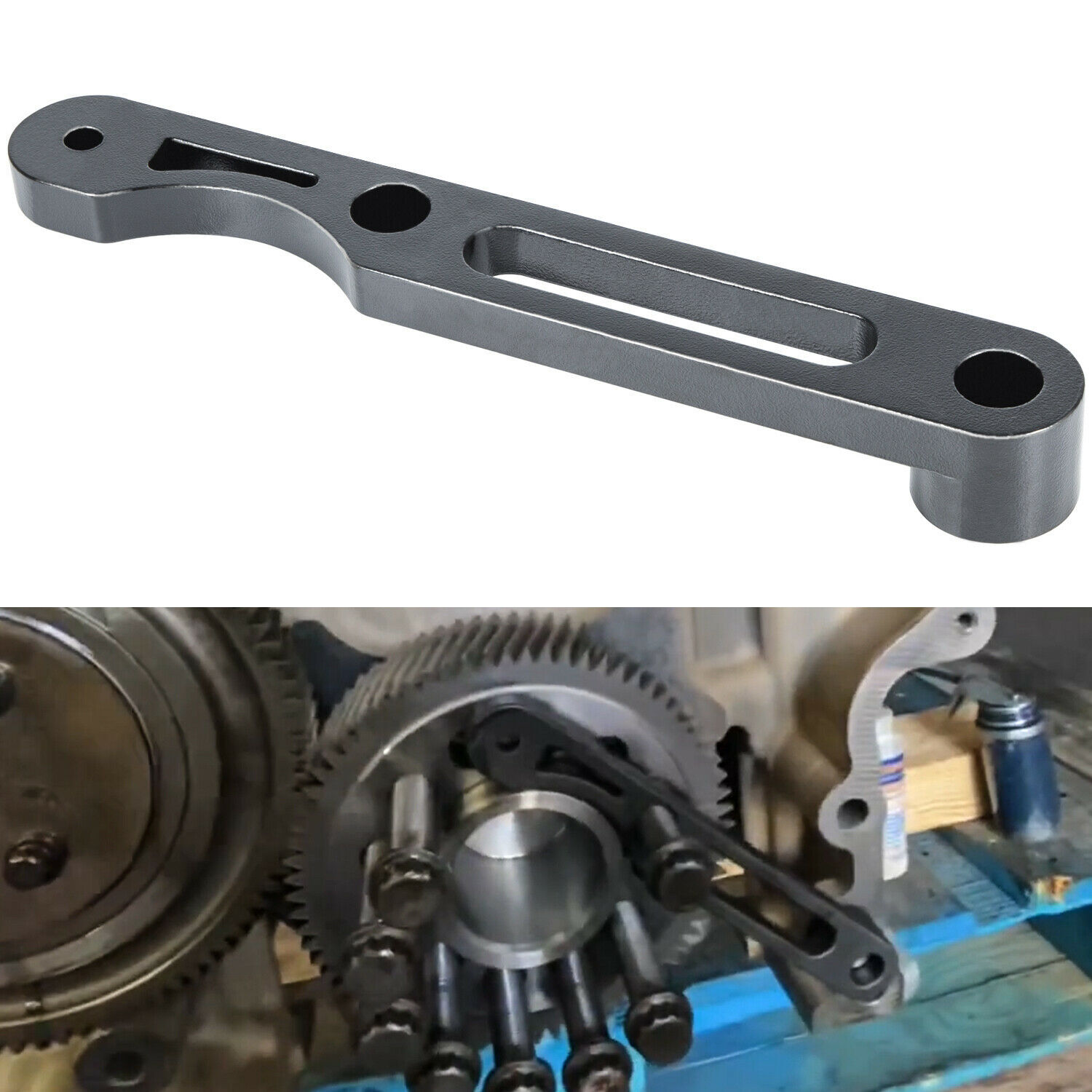 Detroit Diesel DD13/15 Idler 3 Cantilever Tool J-47487+TDC Locating Tool J-48630