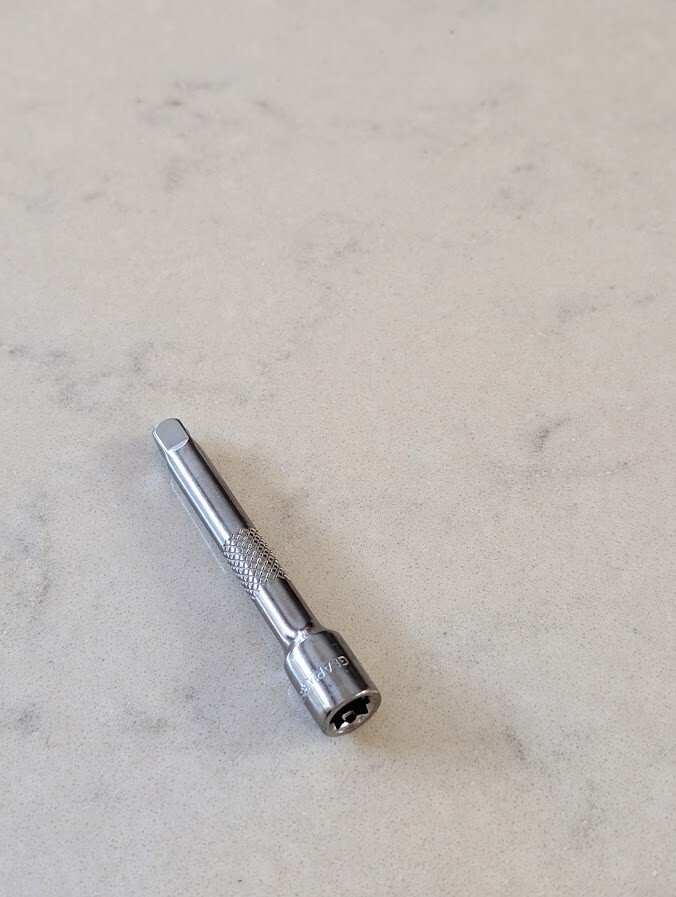 GearWrench Socket Extension 1/4 Inch Drive x 3 Inch 81113G