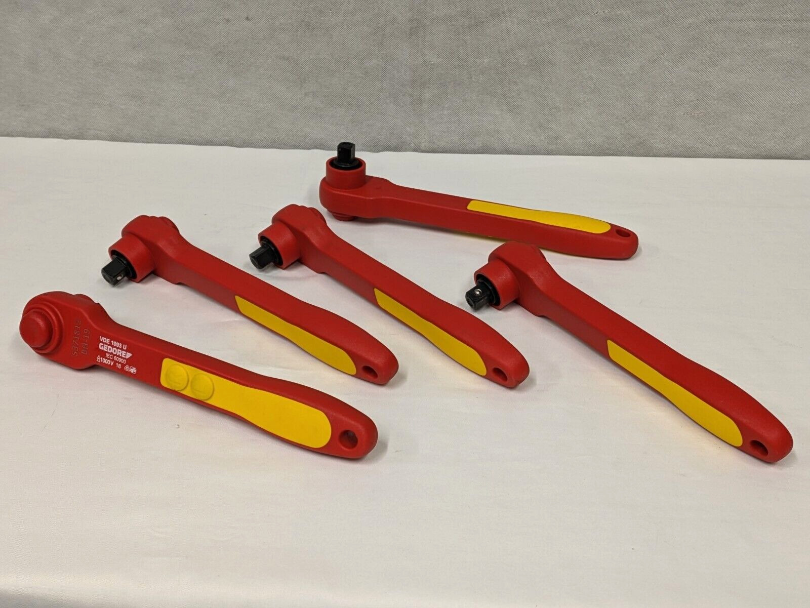 Gedore VDE 1993 U Fully Insulated 1000V Reversible Ratchet 1/2″ Drive