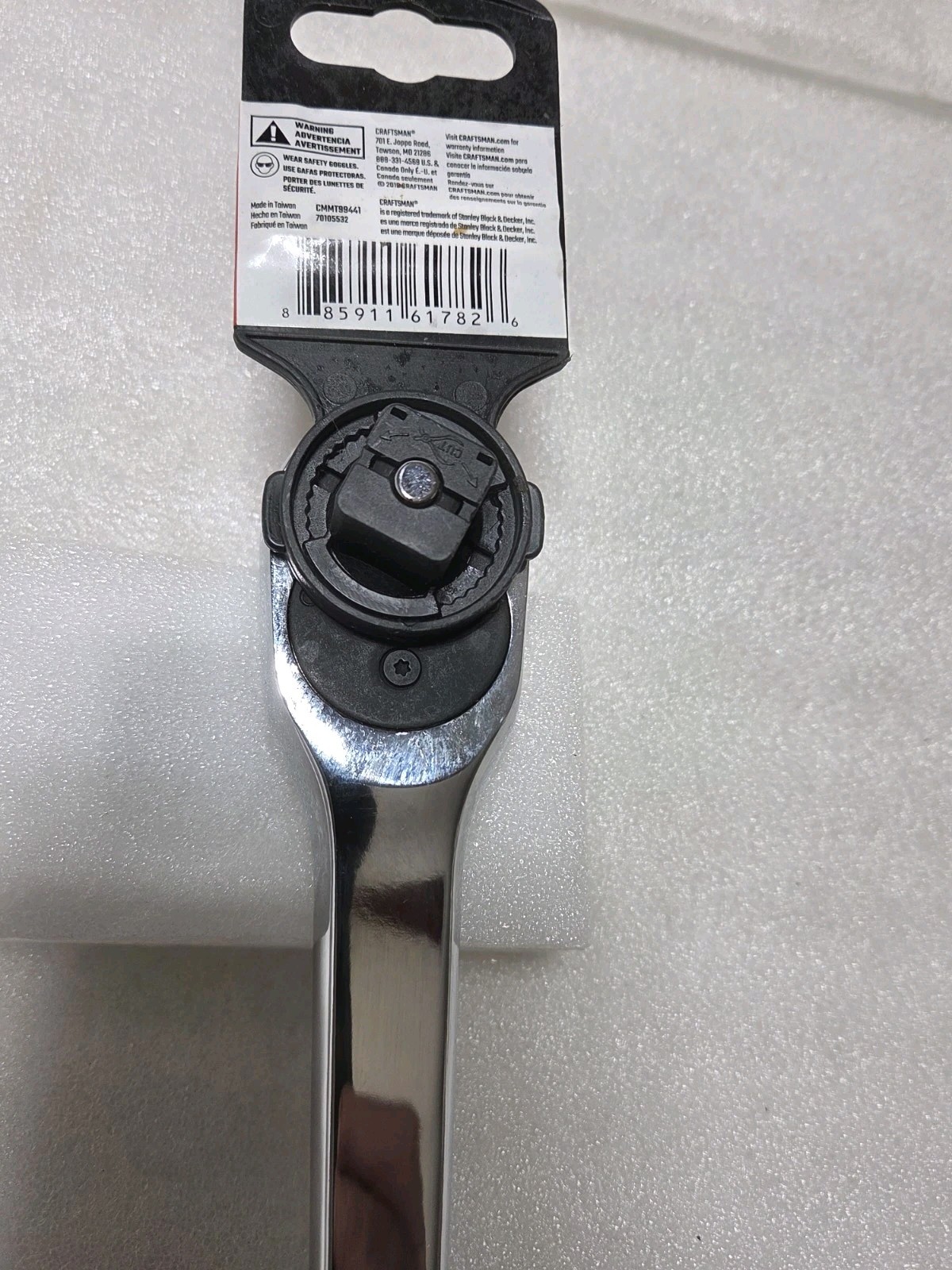 CRAFTSMAN CMMT99441 1/2″ Drive 72-Tooth Quick-Release Long 15-Inch Ratchet N£W