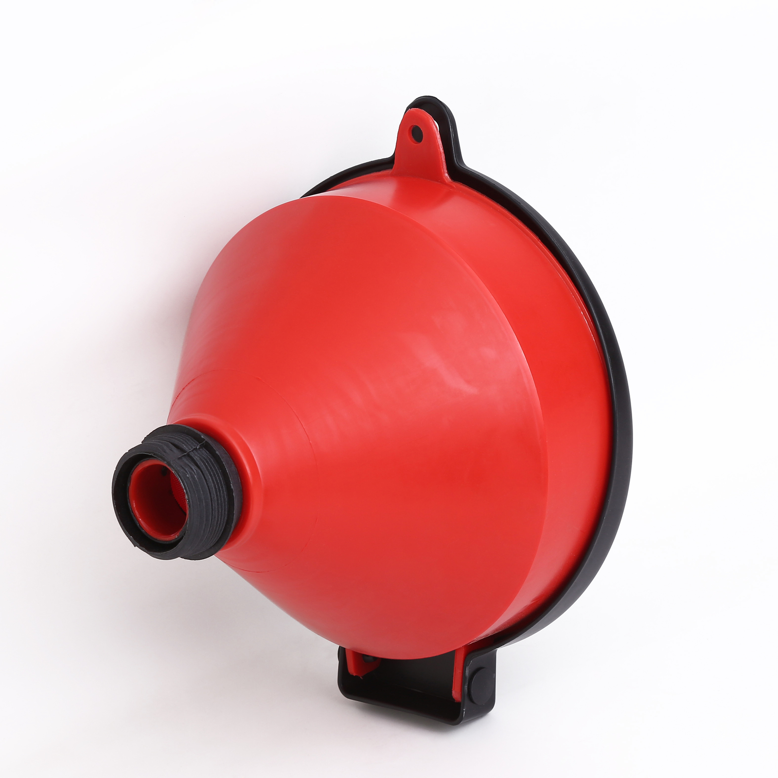 9.8″ Oil Drum Funnel with Grill Screen and Lockable Lid Spill-Free w/ Hang Hole