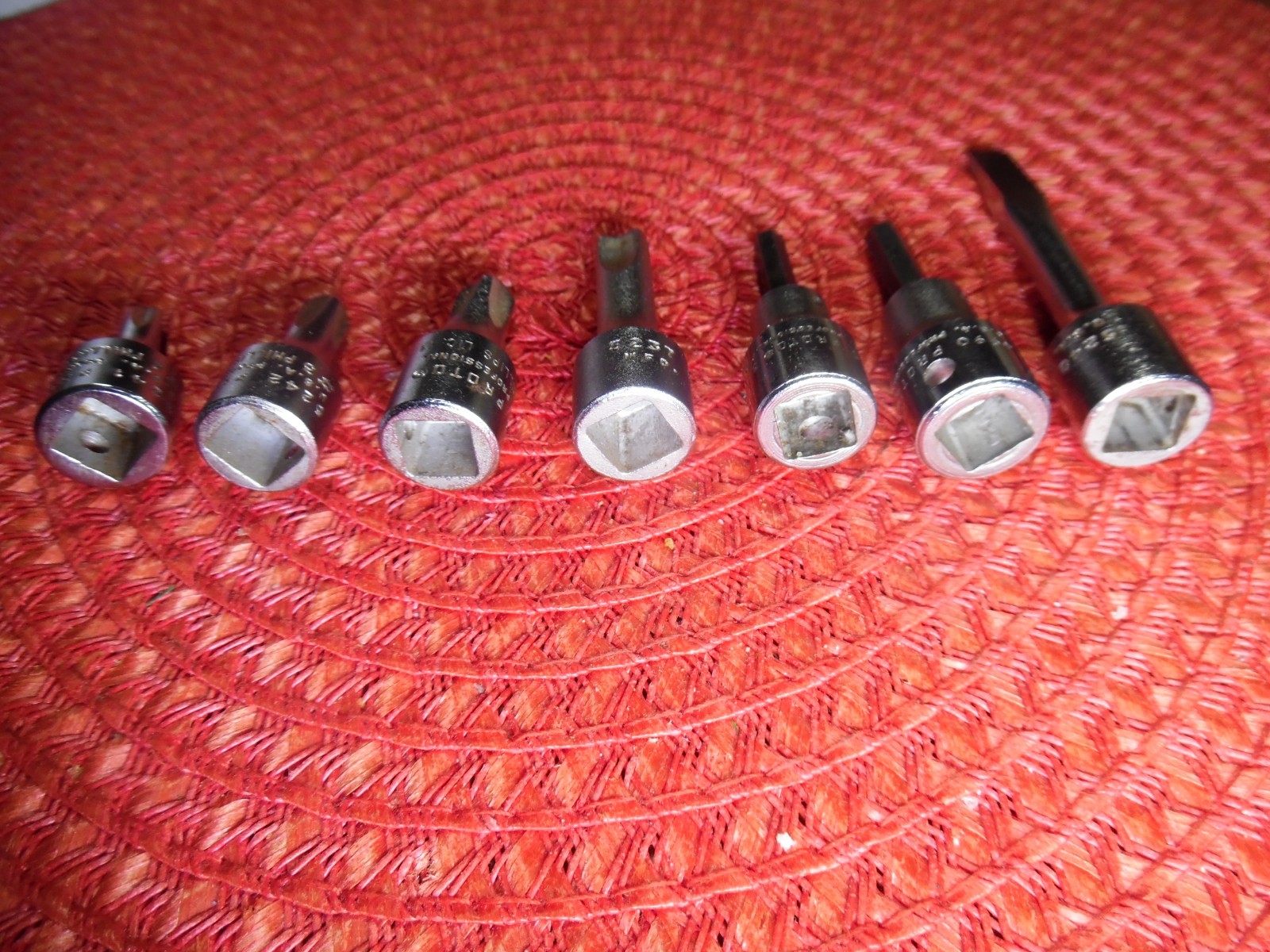 Proto 3/8 5240 Flat 1 2 3 Phillips Screwdrivers Socket 37 4990 Allen & Wrenches