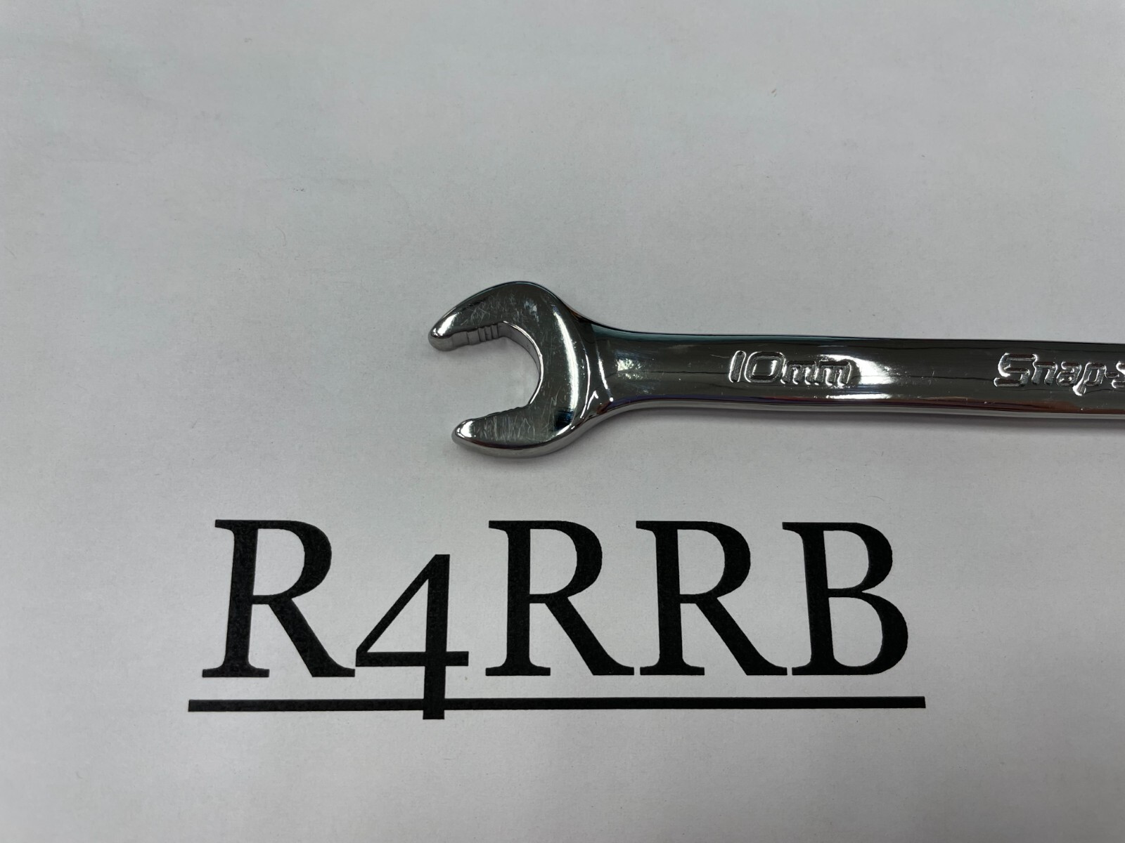 Snap-on Tools NEW 10mm Metric 0° Non-Reversing Ratcheting Combo Wrench SOXRM10A