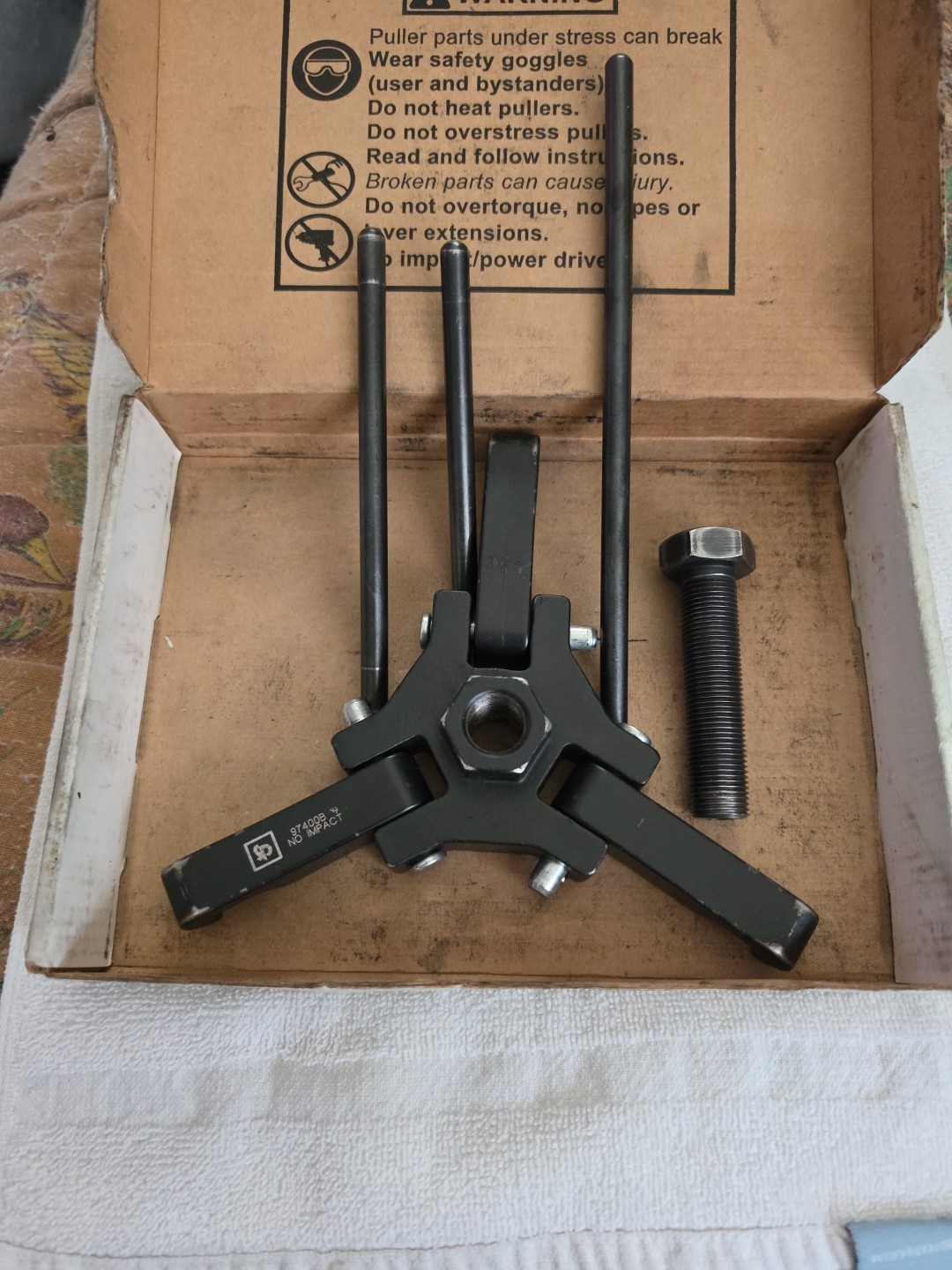 Schley Harmonic Damper Pulley Puller 97400B