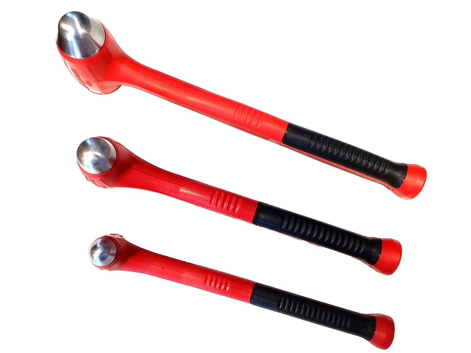 New Snap-on™ HBBD302FR 3-pc 8 24 40 oz RED Dead Blow Hammer Foam Set HBBD8