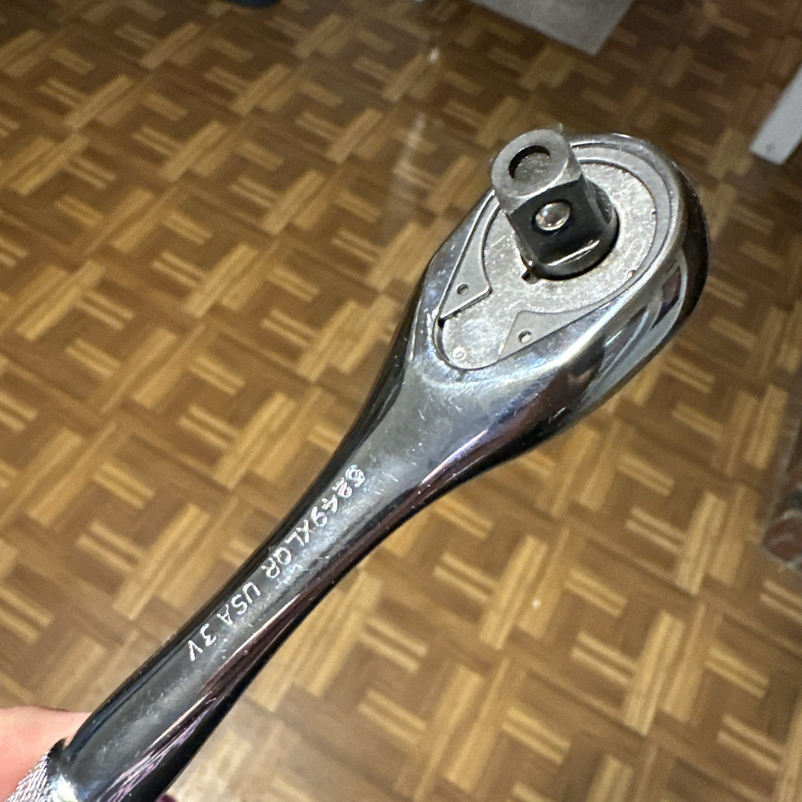 PROTO 5249XLQR 3/8 Drive Quick Release Pearl Head RATCHET USA