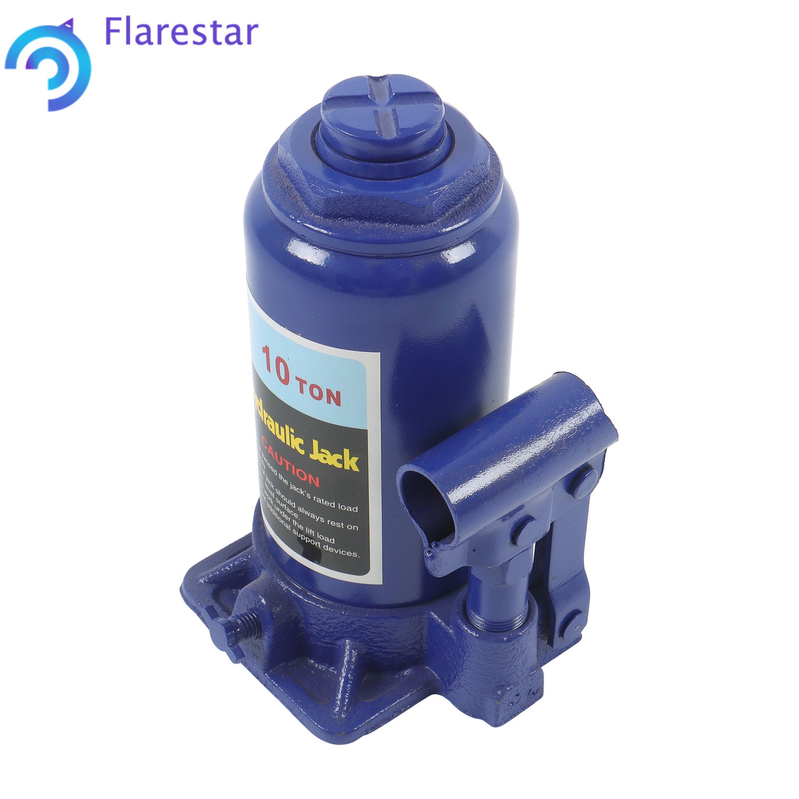 10 Ton (20,000 LBs) Welded Hydraulic Car Bottle Jack Blue for Auto Repair Lift
