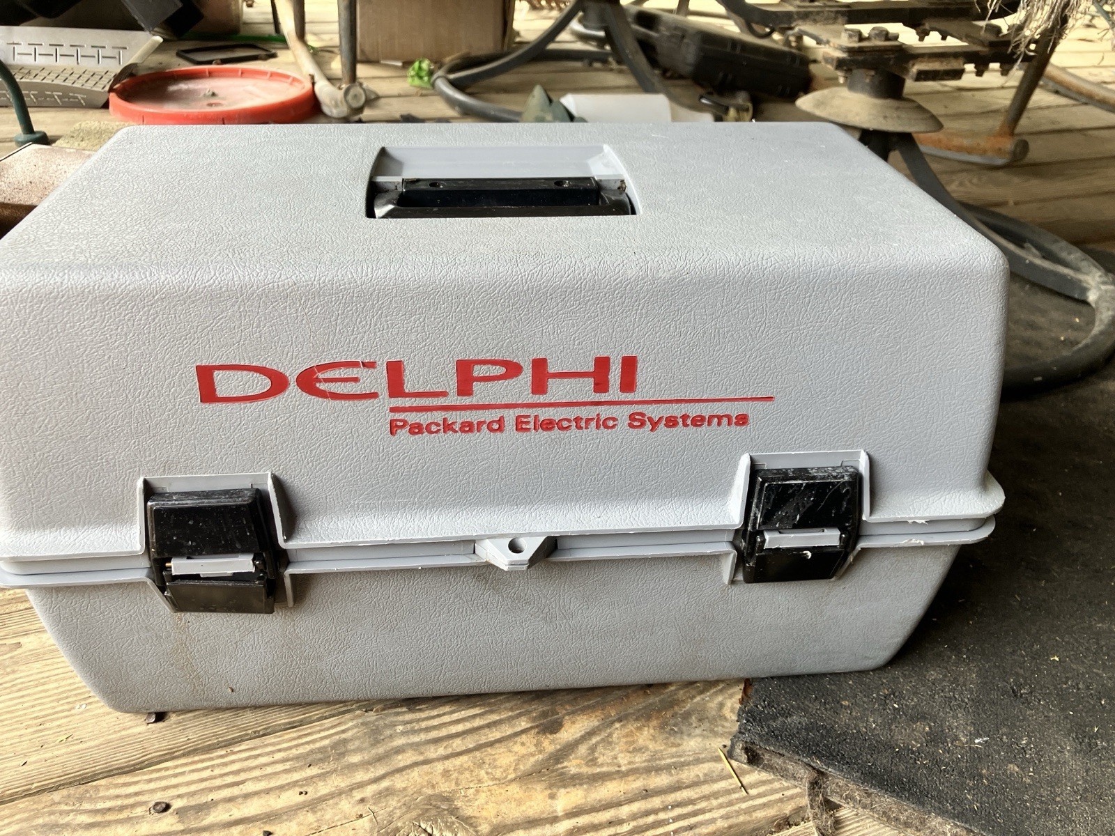 J-38125 Kent Moore 5 trays of Delphi terminals With Crimpers