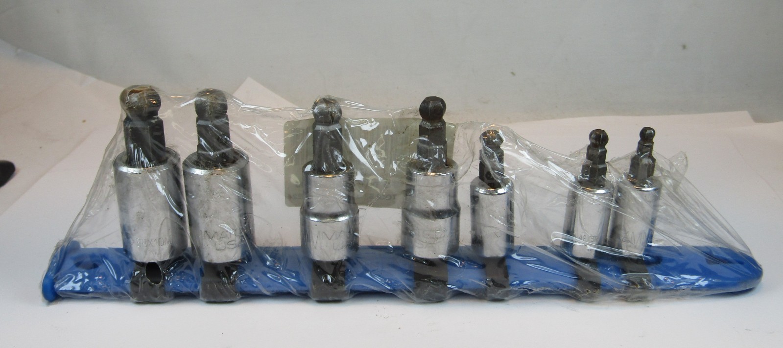 7pc Matco Ball Hex Driver Set – 3/8″ + 1/4″ drive Metric 4mm – 10mm