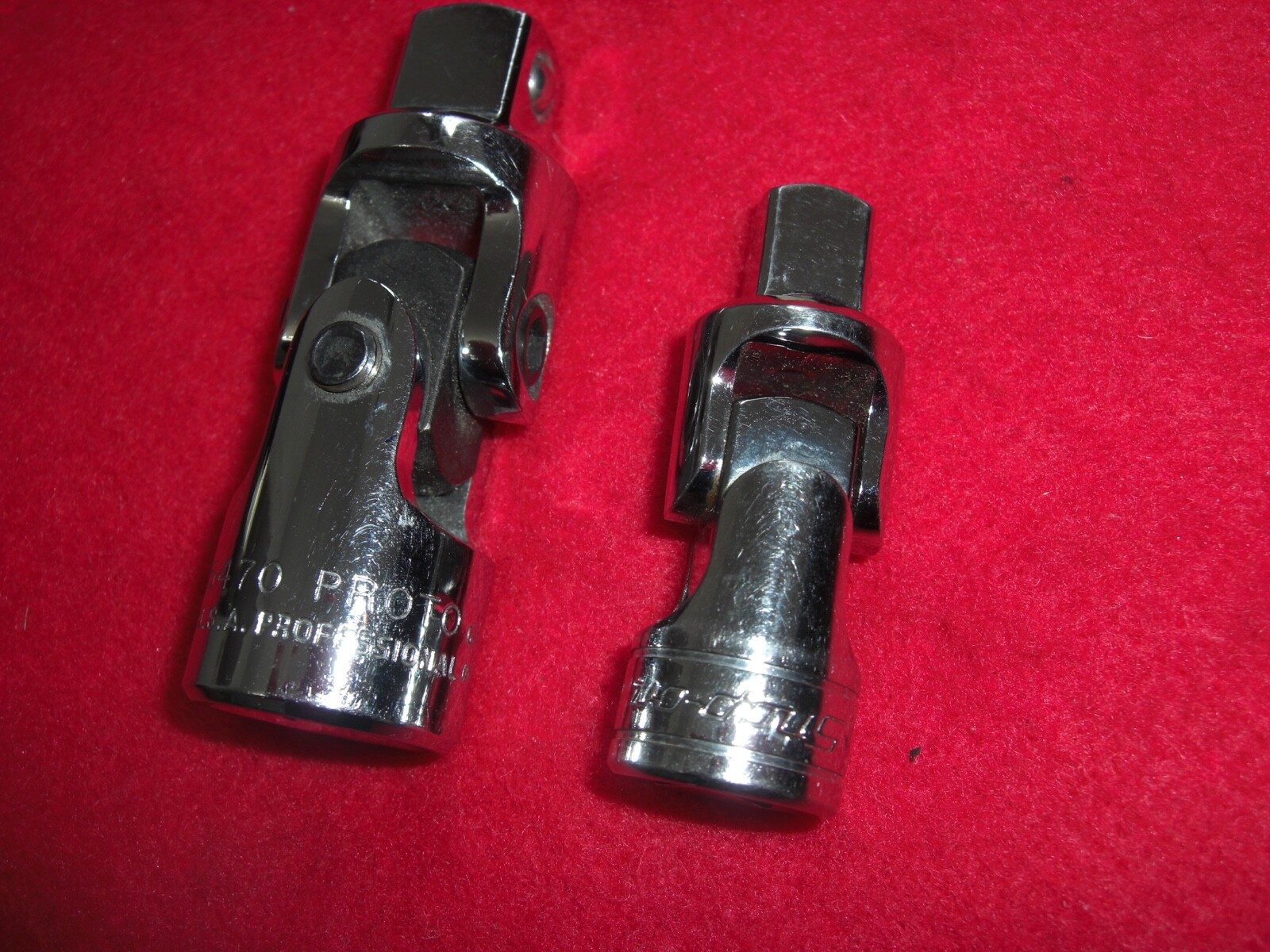Proto / Snap-On 2 pc universal swivel set 1/2 and 3/8 dr. excellent condition!