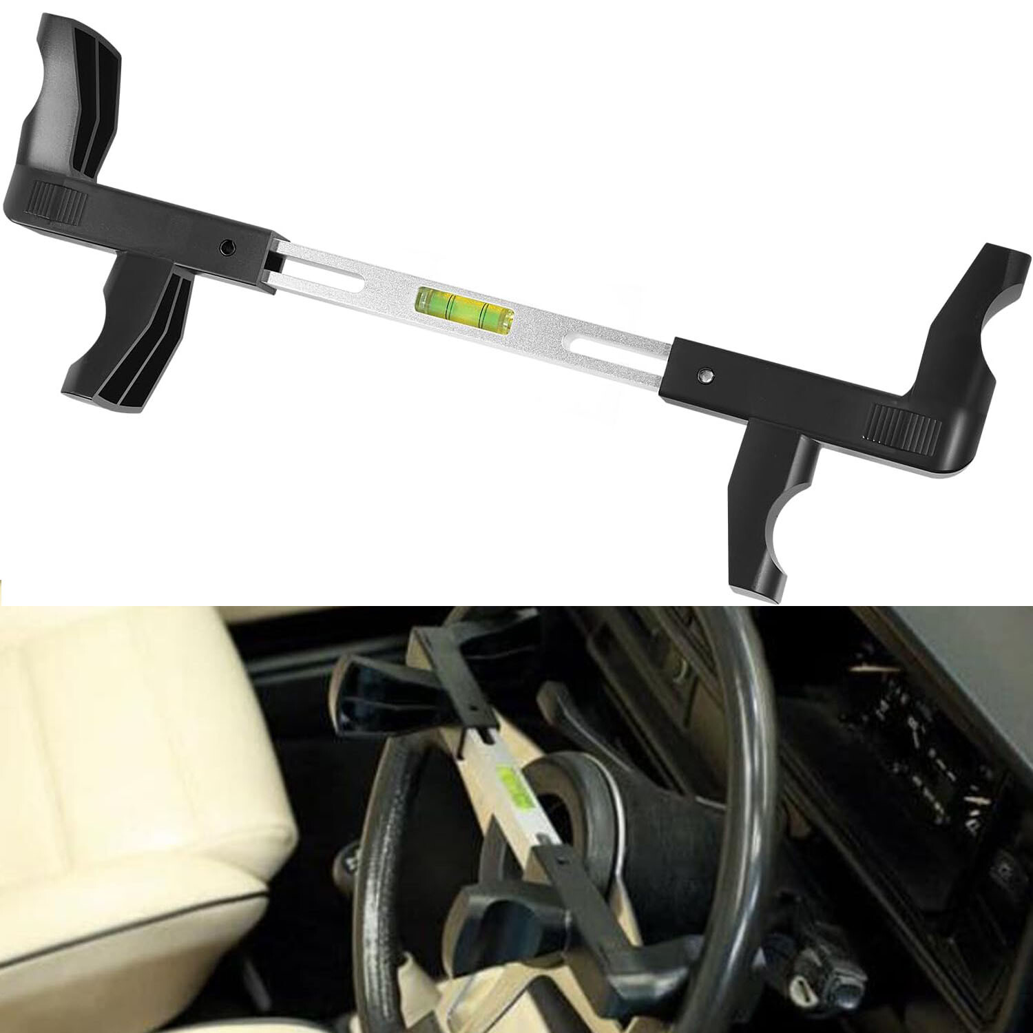 ATD-3100 Steering Wheel Level Alignment Tool -Diameter 270-340mm, Spring-Loaded