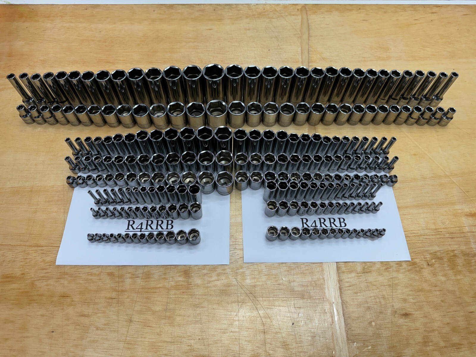 Snap-on Tools USA NEW 227pc 1/4 3/8 1/2″ Drive SAE Metric 6PT MASTER SOCKET SETS