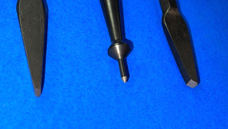 MAC TOOLS 3 PIECE CAPE & GOUGE POINT CHISELS & COUNTERSINK COMBINATION PUNCH