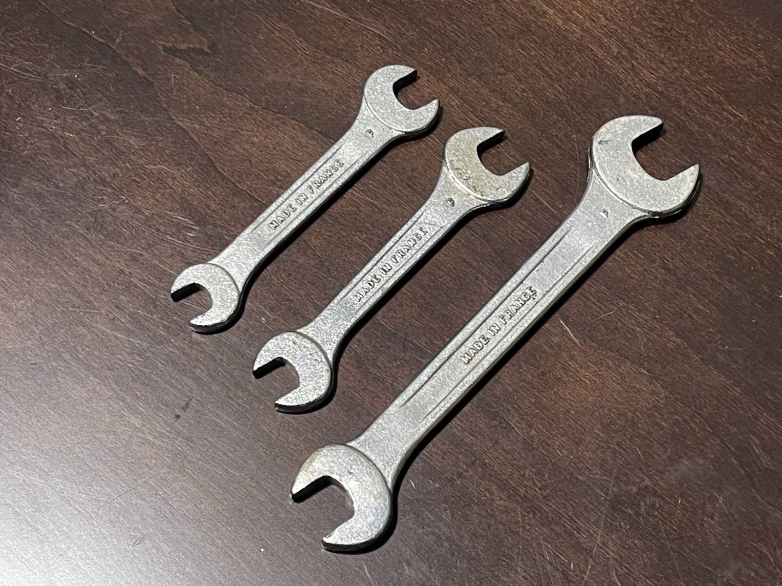 Renault Metric Wrench Lot (17 – 14, 13 – 11, 12 – 10) Made in France 1970’s
