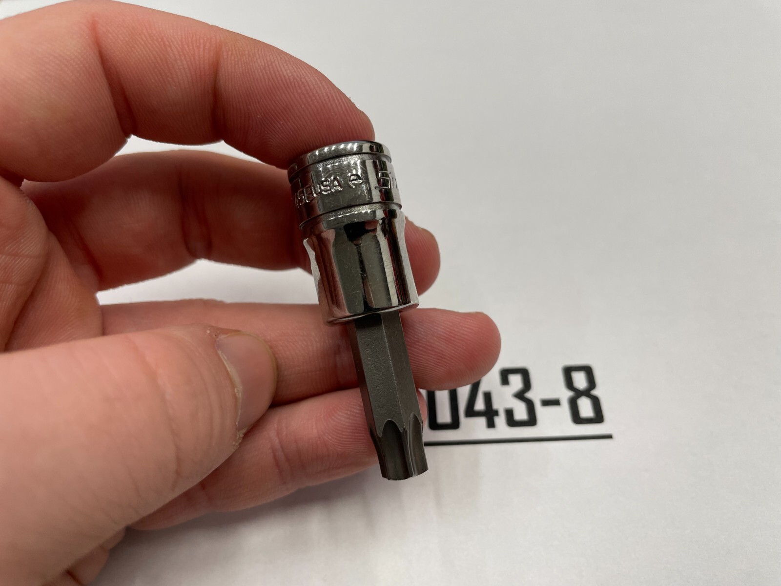 Snap-On Tools USA NOS 3/8″ Drive T45 Torx Bit Socket Driver FTX45E