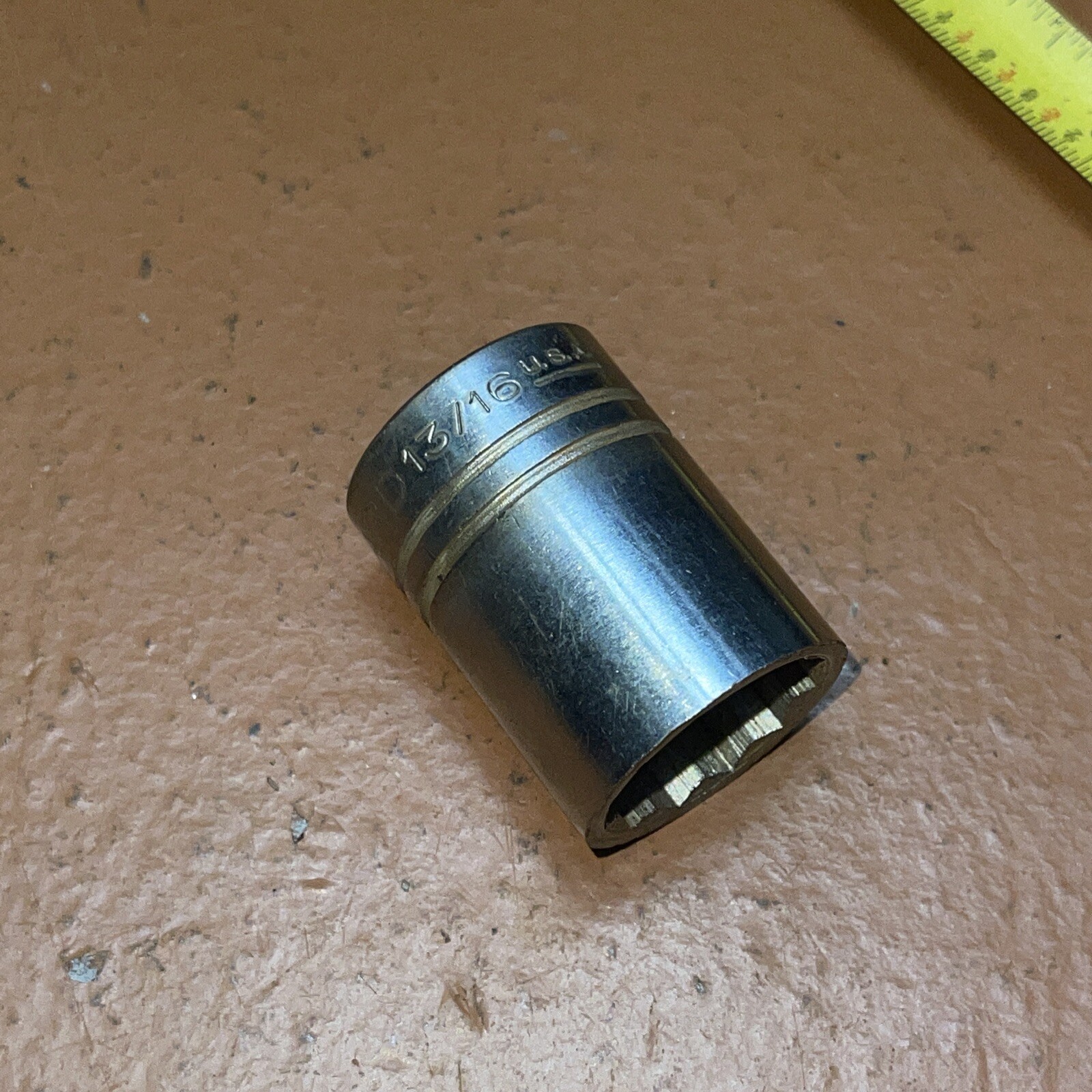 Wizard USA H2668 13/16 In SAE 1/2” Drive 12 Point Socket