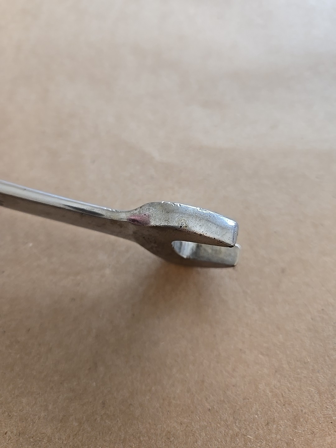 Snap On 9/16″ 12PT SAE Short Chrome Combination Wrench OEX180B