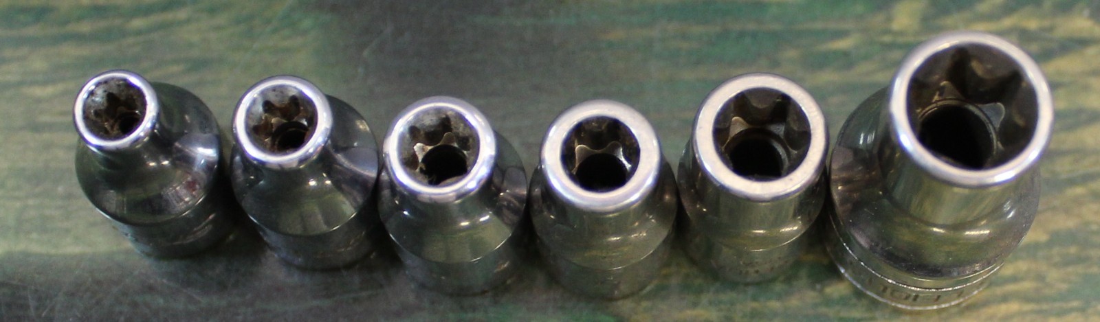 SNAP ON FLE-SERIES 6-Pc Combination Drive InTORX® Shallow Socket Set (E4-E10)