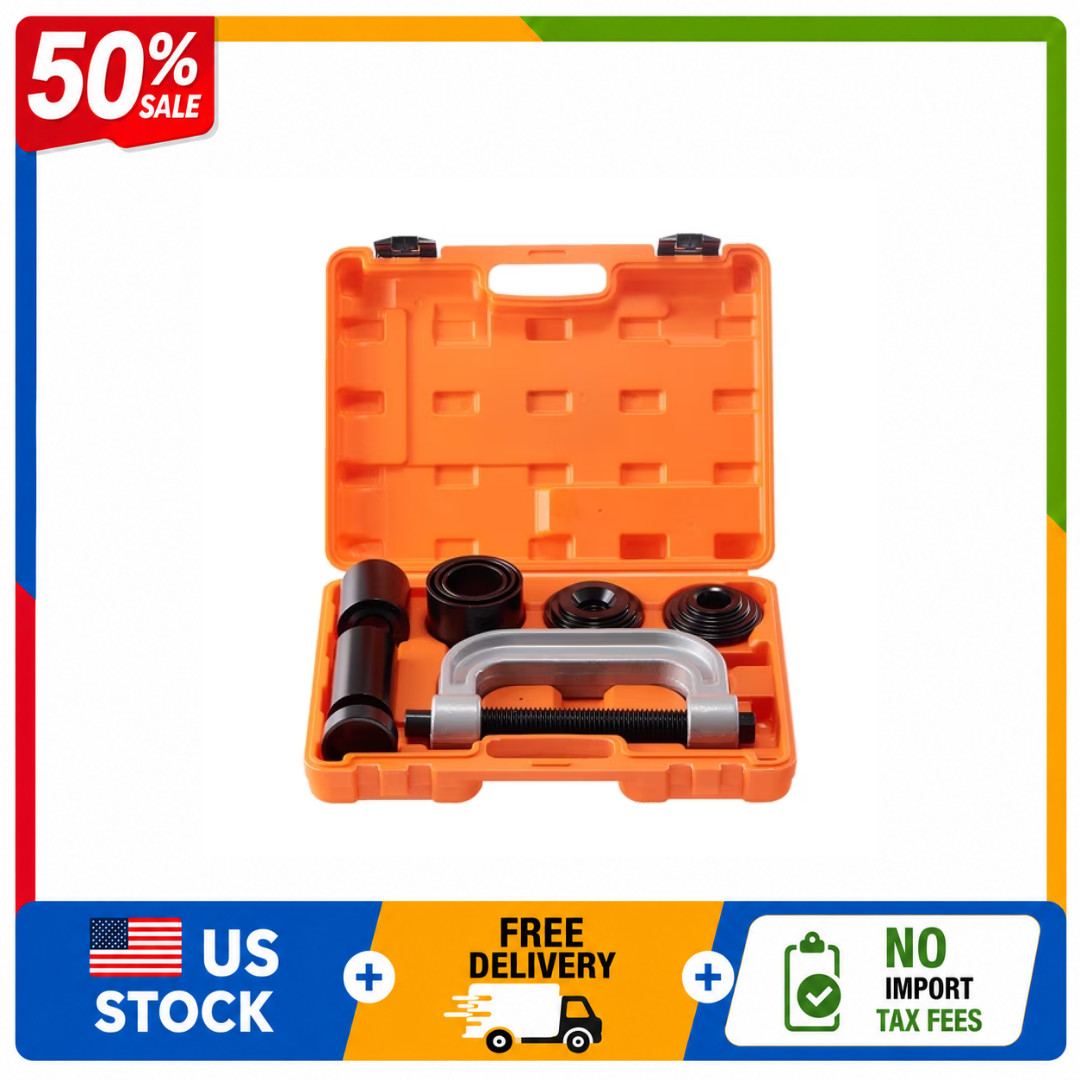 KFFKFF 10 Piece Ball Joint Press Tool Kit for Auto Repair