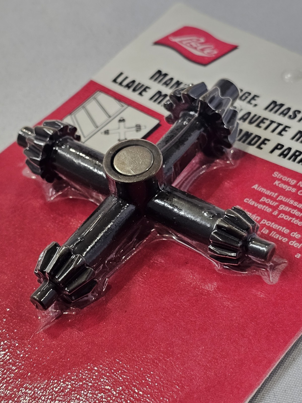 Lisle 12060 Large Master Magnetic Chuck Key with 4 Sizes🔺️SEALED