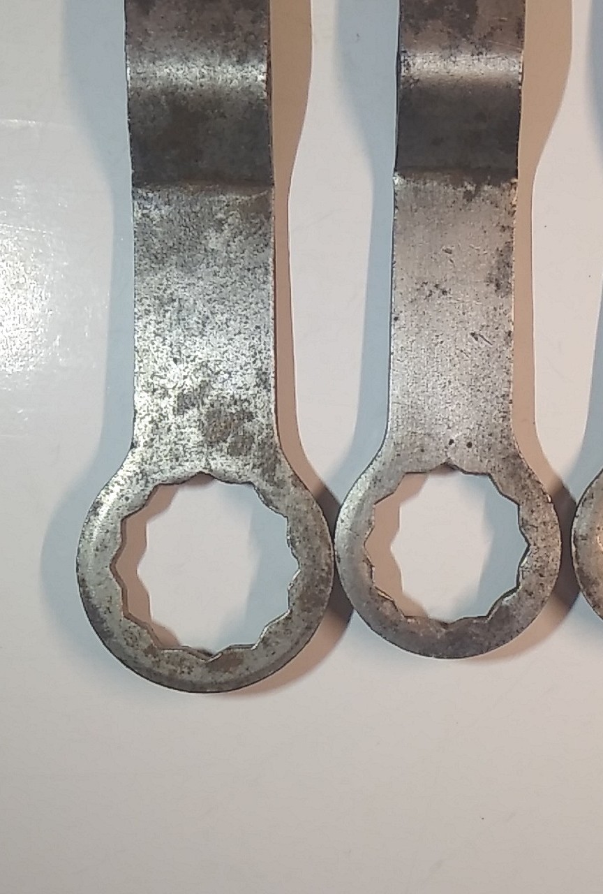 Vintage Indestro Box End Wrench 4pc Set Made In USA