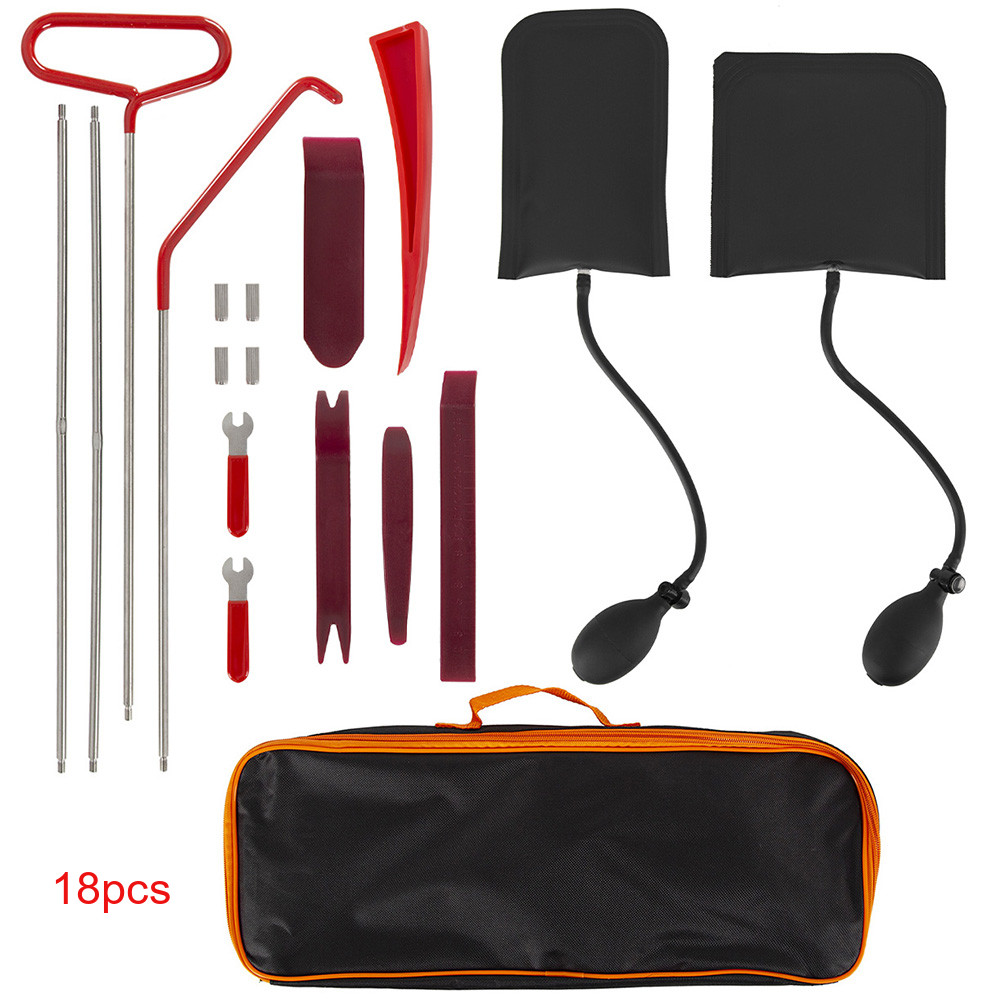 18/24/31Pcs Auto Car Window Door Emergency Key Lost Tool Universal
