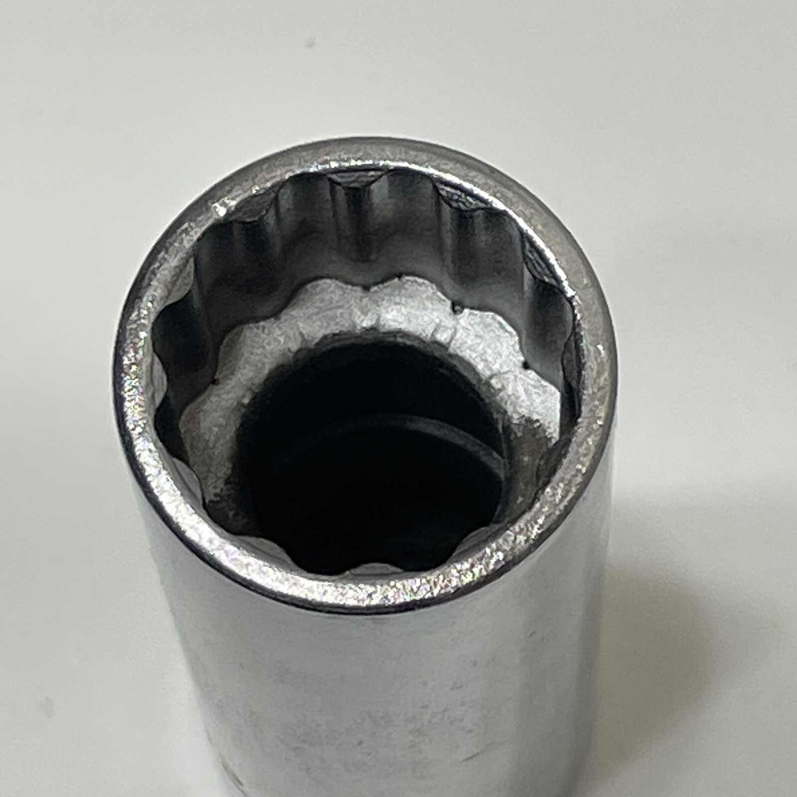Bonney USA AL26 13/16″ SAE Deep 12 Point Socket 1/2” Drive VTG Chrome