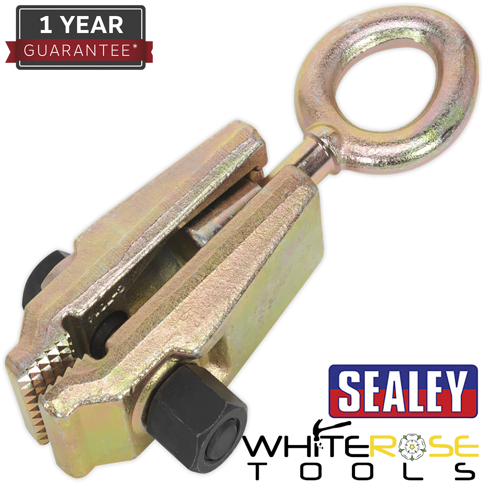 Sealey Pull Clamp 220mm Jaw Width 45mm Capacity 5t