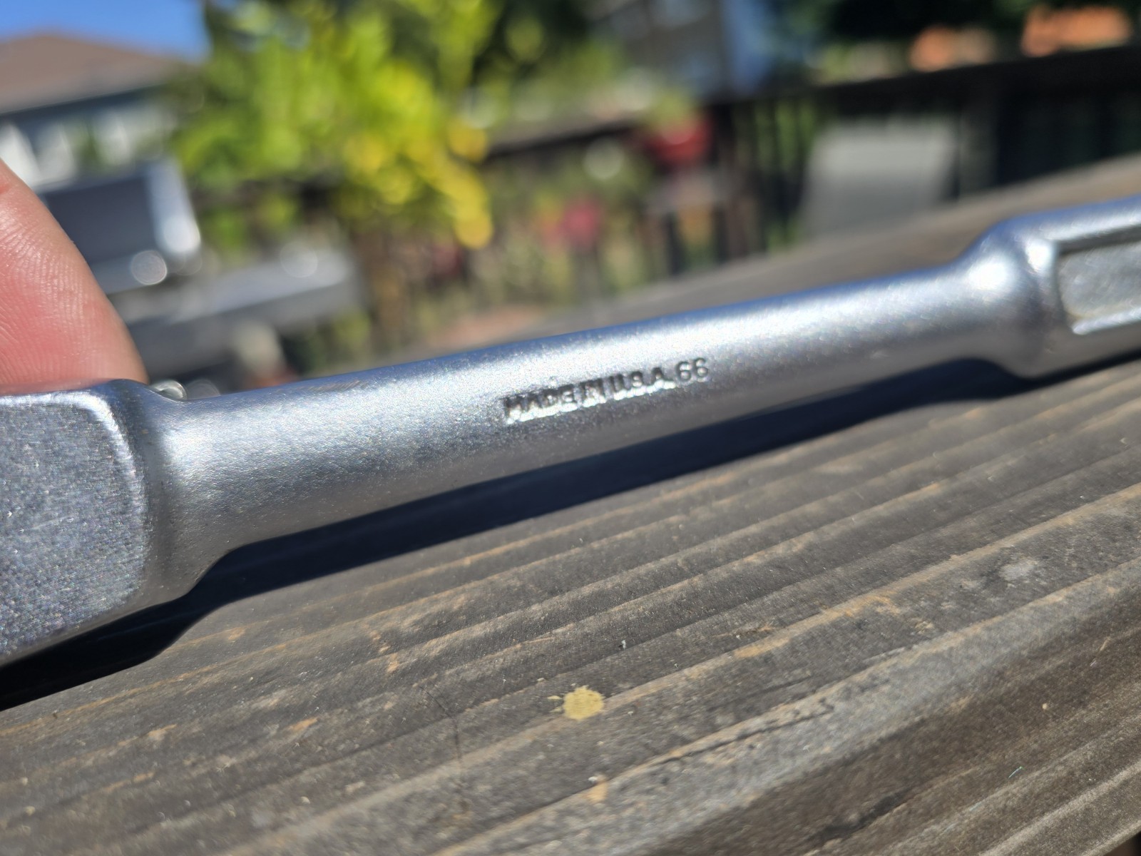 Husky CS41 Ratchet 10” Long 1/2” Drive Made In USA 66 Satin Finish