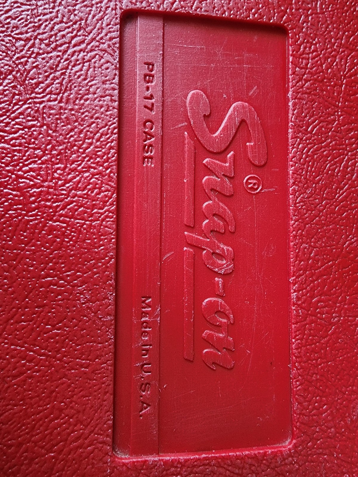 SNAP ON SOCKET SET 21 PIECES IN CARRY CASE
