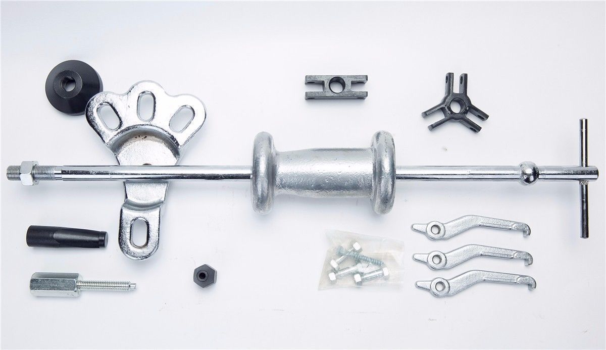Slide Hammer Dent Puller Oil Seal Bearing Extractor 2/3 Jaw External Internal HD