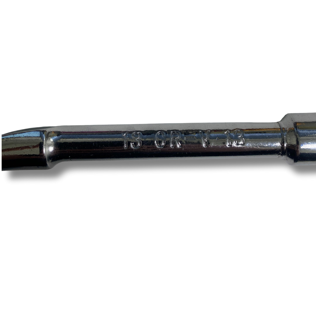 BRIGHTLINES 13mm L-Shaped Double-Head Hex Socket Wrench – Angled 6-Point Socket