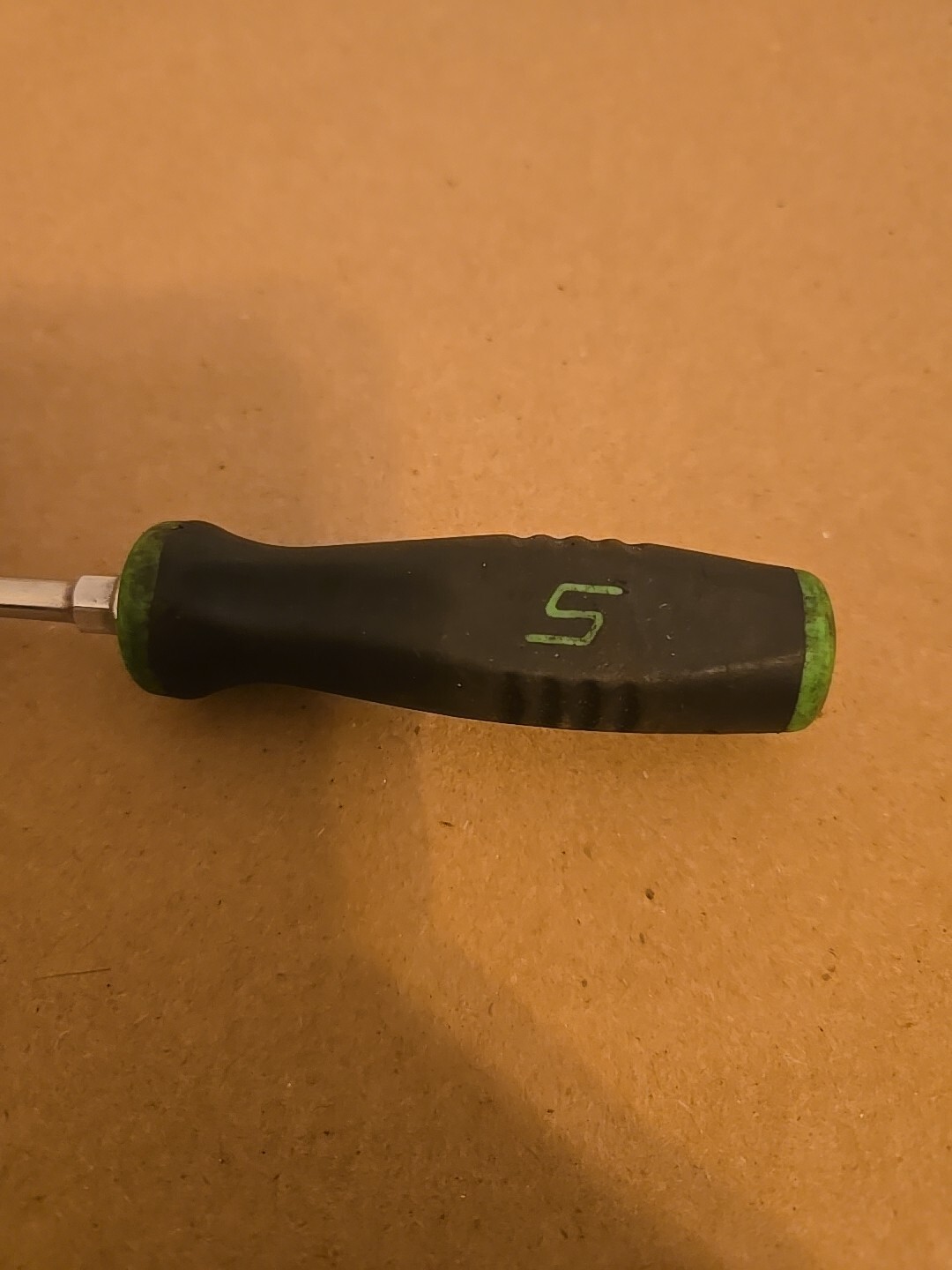 Snap On Soft Grip Mini T8 Torx Bit Driver Black/Green Handle SGDT308
